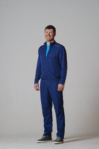 Nordski Sport брюки для бега мужские темно-синие