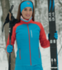 Nordski Premium лыжная куртка женская blue-red - 1