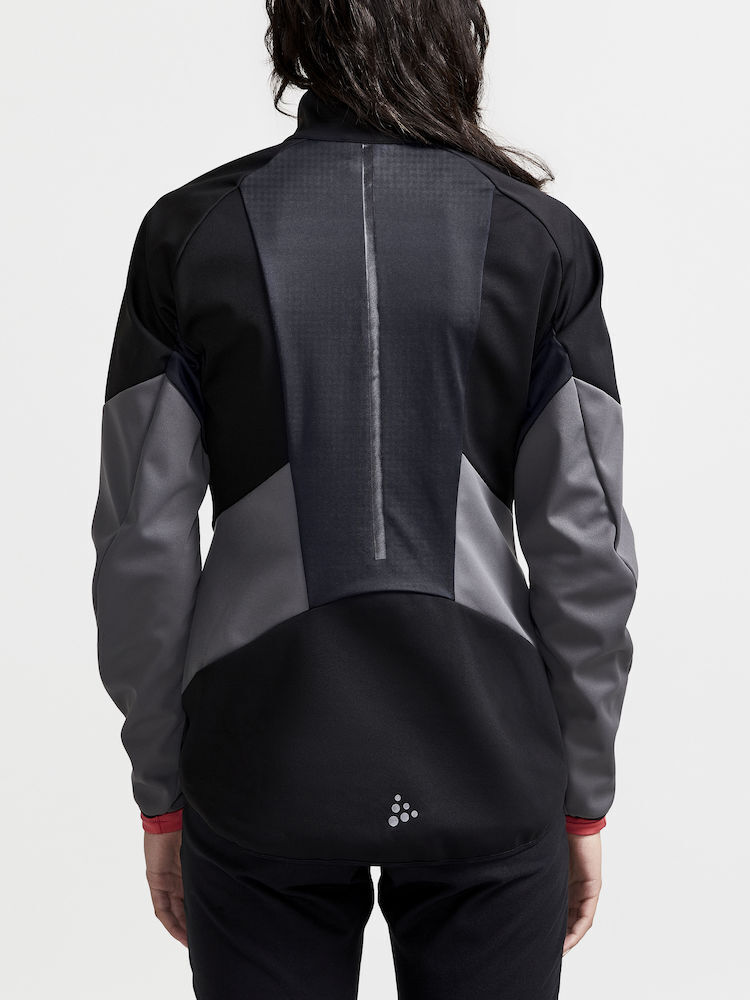 Женский лыжный костюм Craft Glide Storm grey-black - 3
