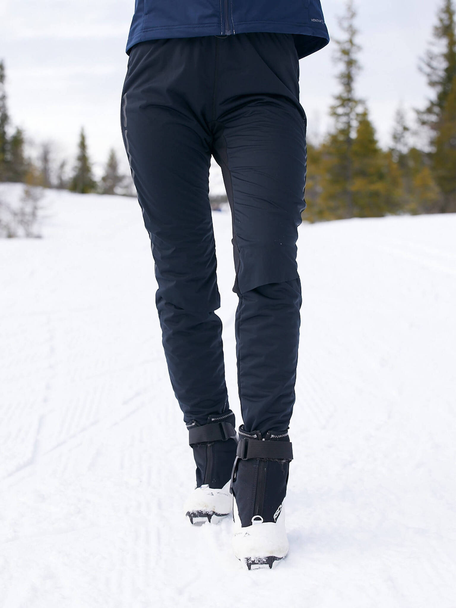 Женский лыжный костюм Craft Glide Storm grey-black - 5