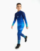 Детский гоночный комбинезон Arswear Race Kids синий-лайм - 2