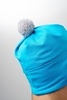 Тренировочная шапка с помпоном Nordski Train light blue - 11