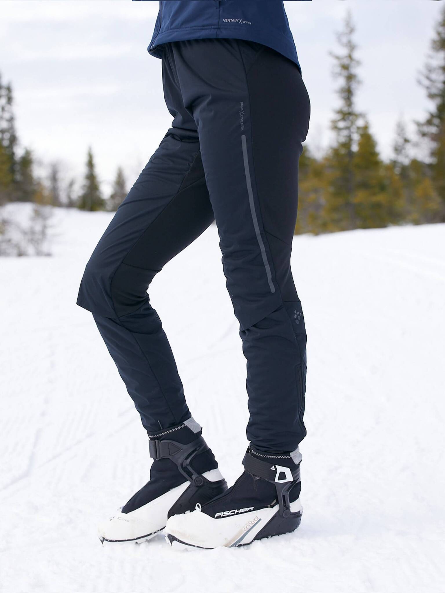 Женский лыжный костюм Craft Glide Storm grey-black - 6