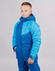 Детский утепленный лыжный костюм Nordski Jr Premium Sport blue - 2