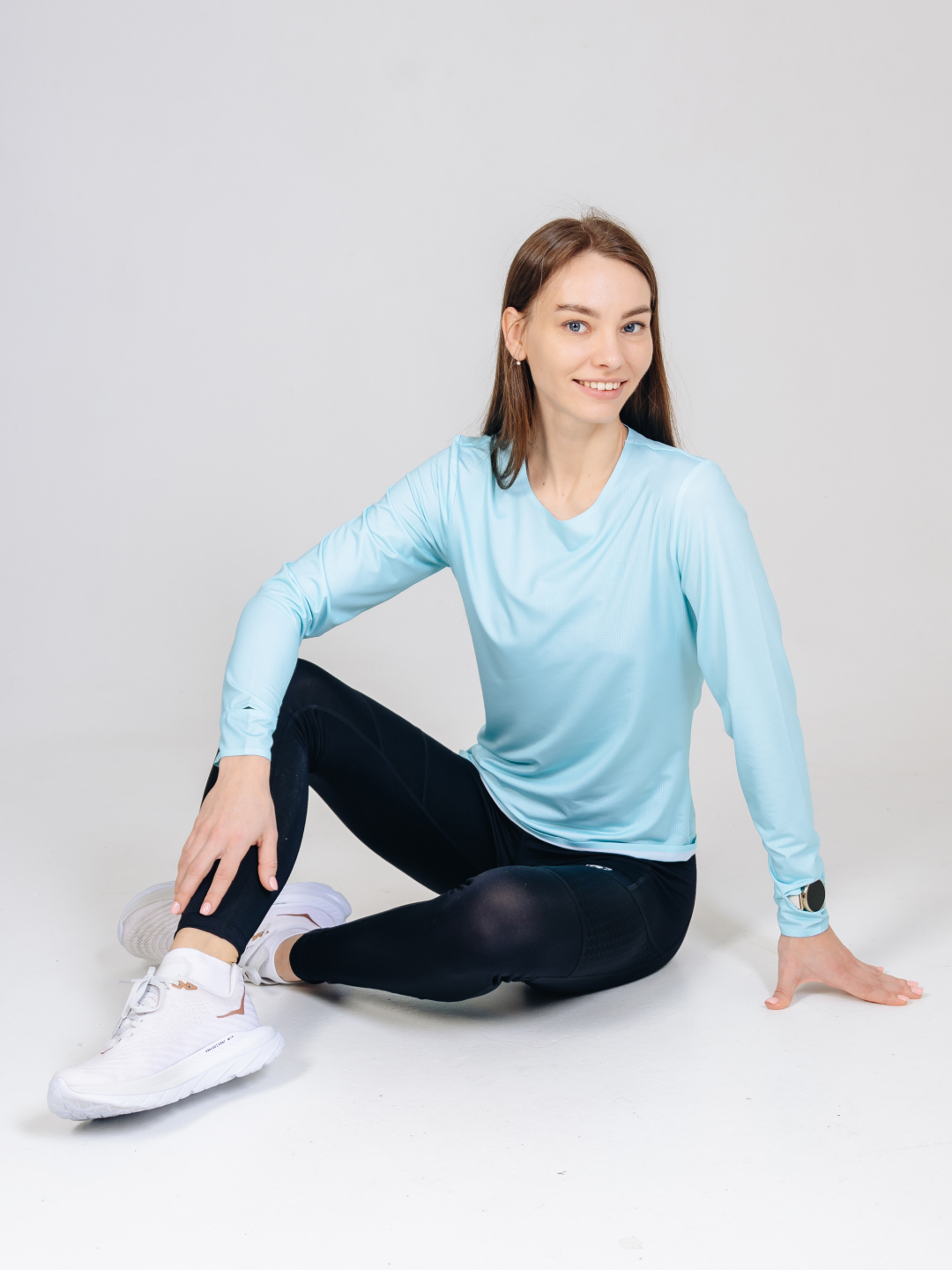 Женский тренировочный лонгслив Noname Comp Long Shirt 26 WOS mint - 7