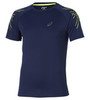 Спортивная футболка Asics SS Stripe Top мужская синяя - 3