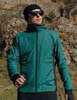 Мужская тренировочная куртка капюшоном Nordski Hybrid Warm alpine green-black - 2