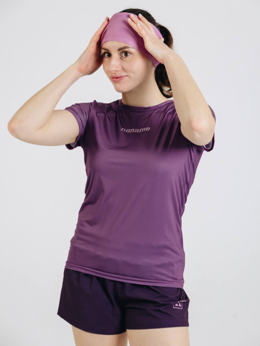 Женская спортивная тренировочная футболка Noname Miler T-Shirt SS 25 WOS lilac - 2