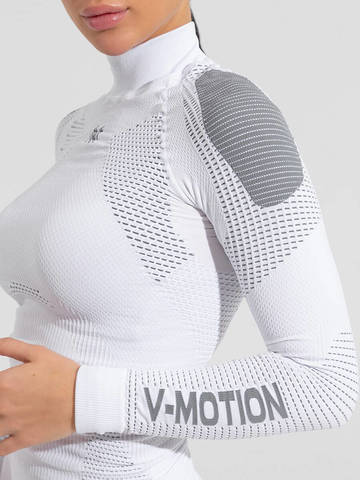 V-MOTION Alpinesports женское термобелье комплект белый