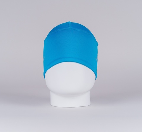 Детская тренировочная шапка Nordski Jr Warm light blue
