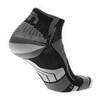 Спортивные короткие носки Mico X-Static Run черные - 2
