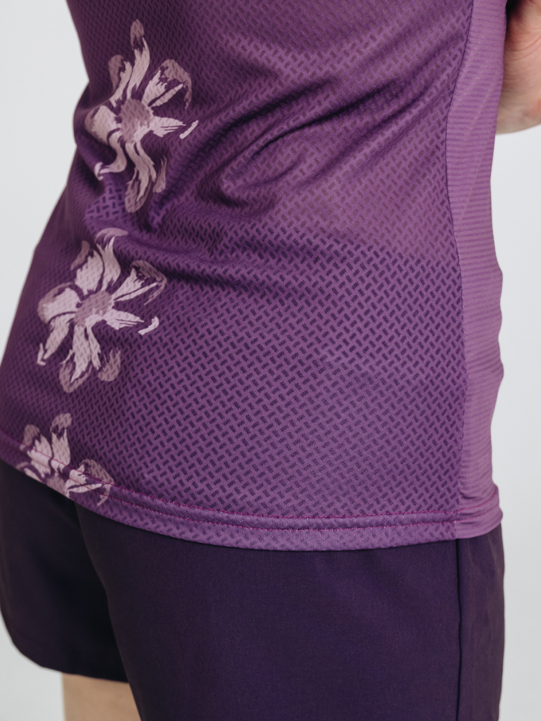 Женская спортивная тренировочная футболка Noname Miler T-Shirt SS 25 WOS lilac - 4