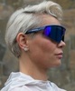 Спортивные профессиональные очки Noname Livigno темно-синие - 4