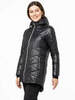 Женское утепленное пальто Moax Laura черное - 2