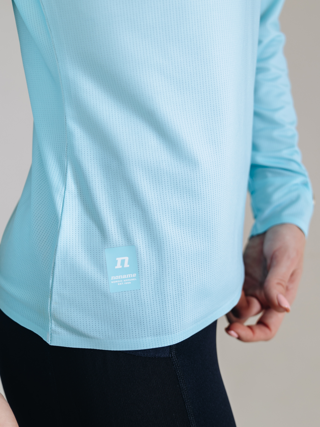 Женский тренировочный лонгслив Noname Comp Long Shirt 26 WOS mint - 4
