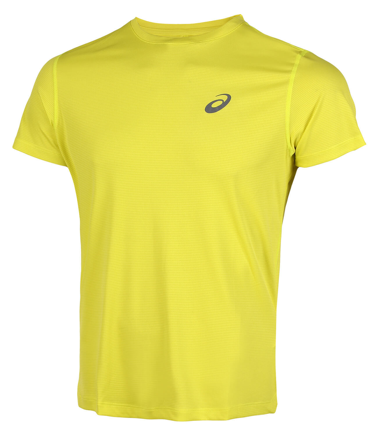 Asics Silver Ss Top футболка для бега мужская желтая