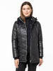 Женское утепленное пальто Moax Laura черное - 1