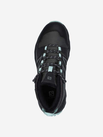 Женские утепленные ботинки Salomon Cruzano 3 Mid GTX черные (Распродажа)