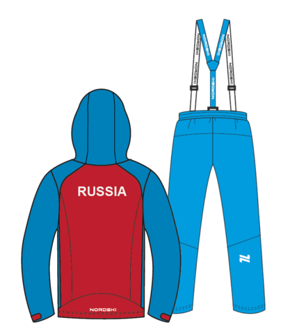 Nordski National прогулочный лыжный костюм мужской