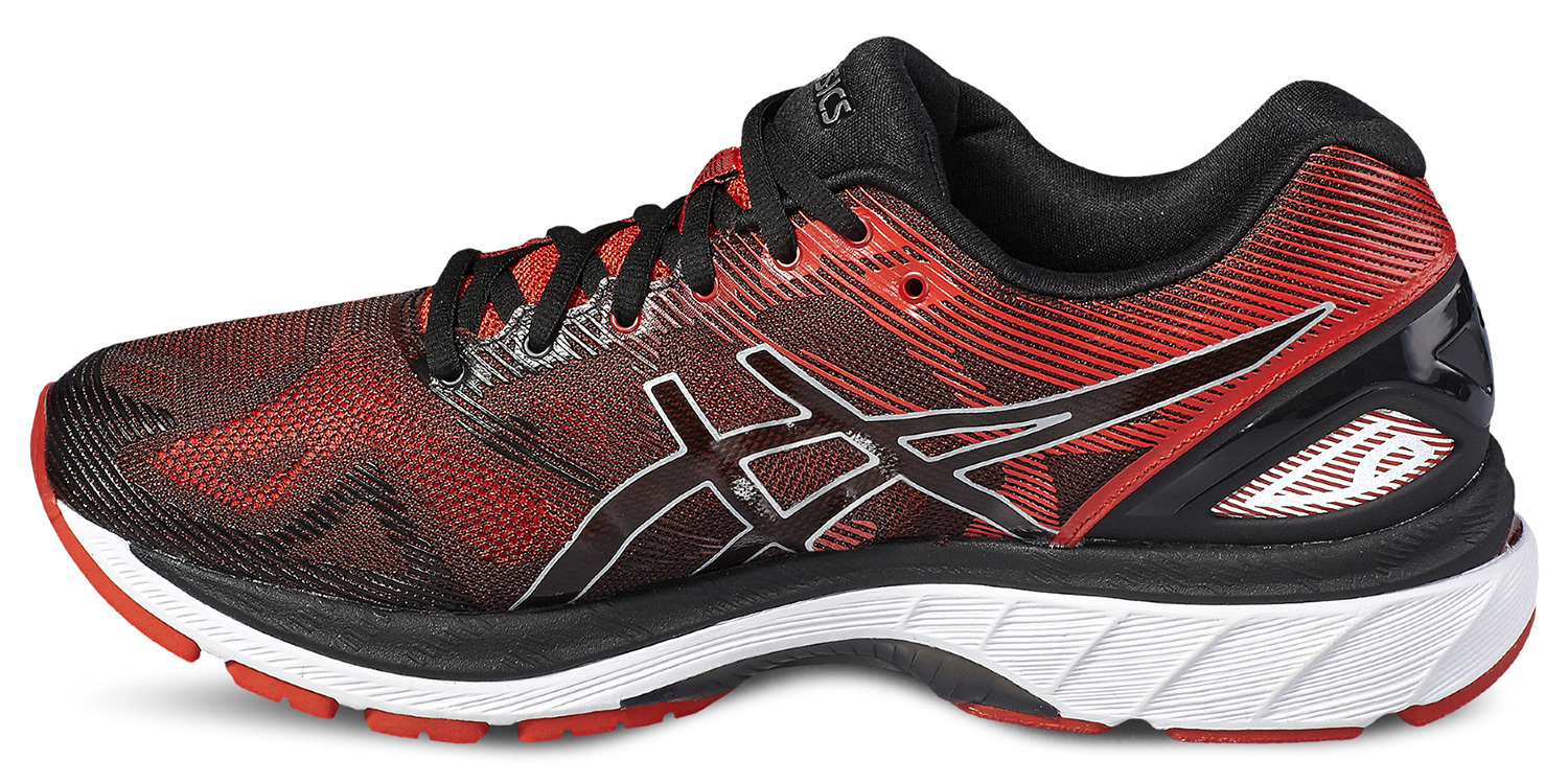 Мужские кроссовки для бега Asics Gel-Nimbus 19 T700N 9023 бордовые |  Five-sport.ru