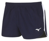 Mizuno Authentic Split Short мужские беговые шорты темно-синие - 1
