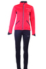 Nordski Premium женский разминочный лыжный костюм красный - 2