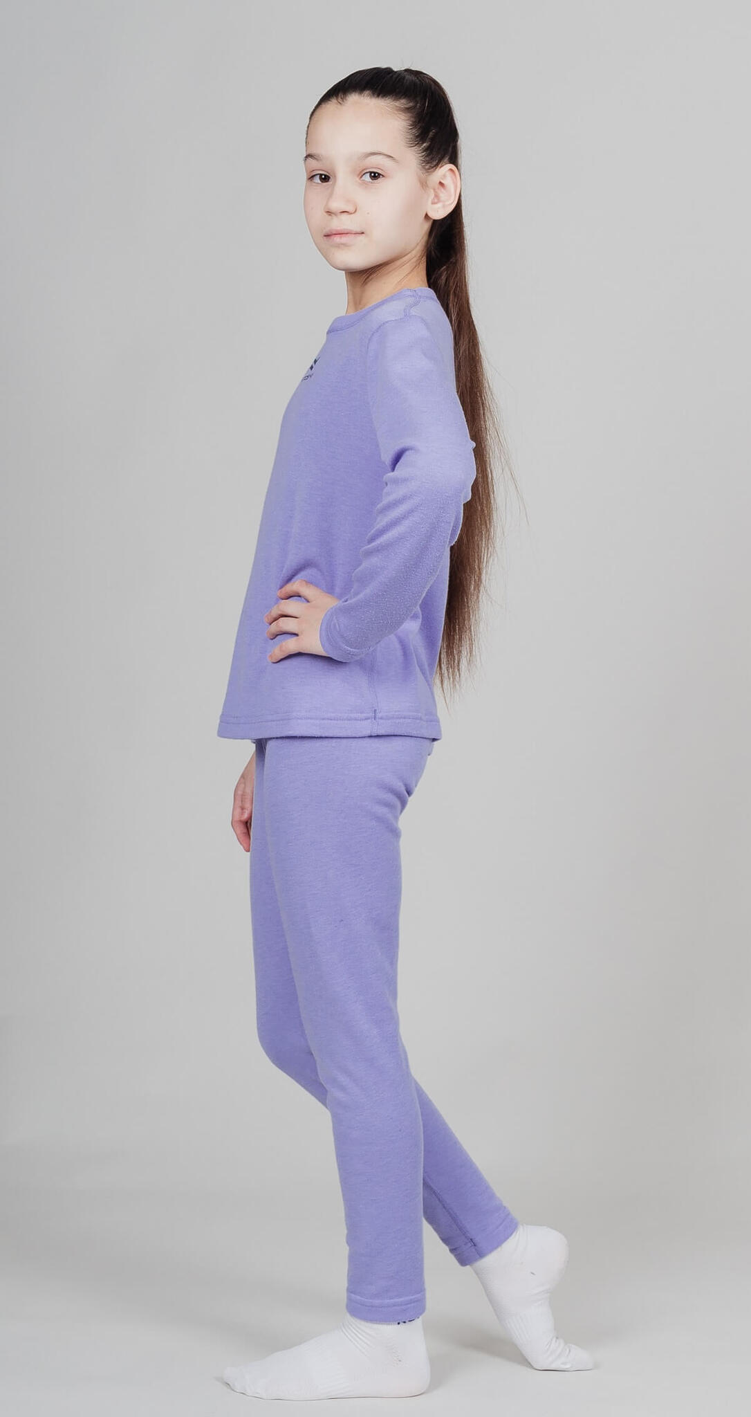 Подростковое термобелье комплект Nordski Jr Soft лаванда - 2
