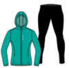 Nordski Run Premium костюм для бега женский Dark Breeze-Black - 4