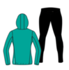 Nordski Run Premium костюм для бега женский Dark Breeze-Black - 5