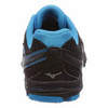 Mizuno Wave Hayate 4 кроссовки для бега мужские черные-голубые - 3