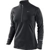 Футболка Nike Element H/Z (W) /Рубашка беговая чёрная - 1