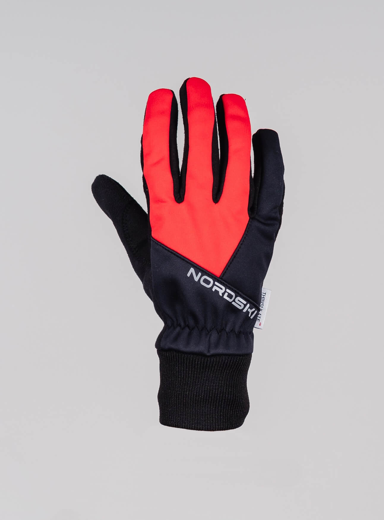 Перчатки лыжные Nordski Motion WS унисекс black-red