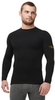 Термобелье Рубашка Norveg Classic с длинным рукавом чёрная - 1