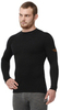 Термобелье Рубашка Norveg Classic с длинным рукавом чёрная - 4
