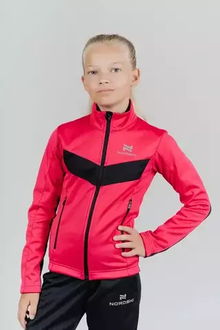 Детский разминочный костюм Nordski Jr Base Active pink