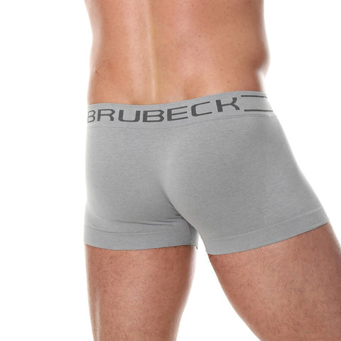 Brubeck Comfort Boxer трусы мини боксеры мужские серые