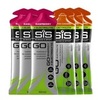 Набор углеводных гелей с электролитами SIS Go Isotonic Gel + Electrolyte 60 мл карамель-малина 6 шт - 1