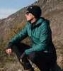 Мужская тренировочная куртка капюшоном Nordski Hybrid Warm alpine green-black - 4