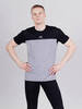Мужская футболка для бега Nordski Pro Energy grey-black - 1
