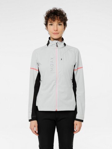 Женская тренировочная куртка Moax Dynamic светло-серая