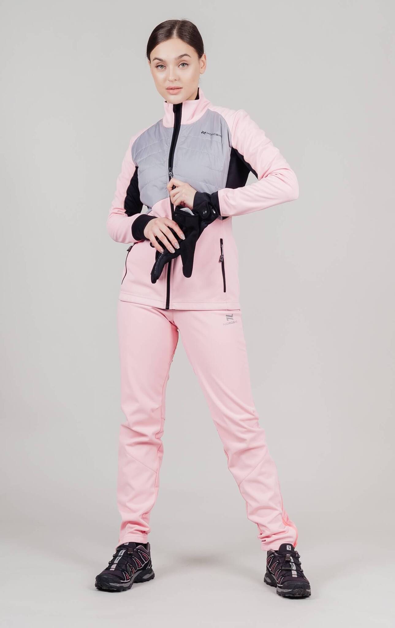 Женская куртка для лыж и бега Nordski Hybrid Pro candy - 8
