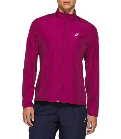 Asics Silver Jacket куртка для бега женская фиолетовая (Распродажа)