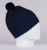 Вязаная шапка с шерстью Nordski Wool черная-синяя - 7