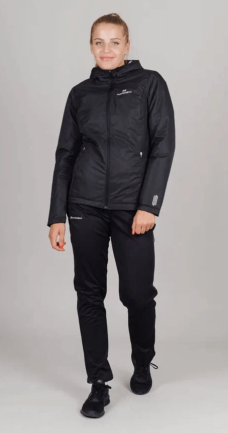 Женский утепленный лыжный костюм Nordski Urban Season black