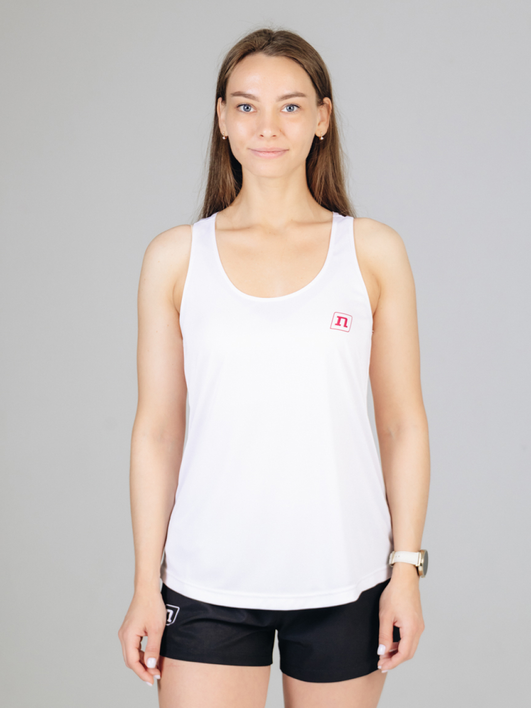 Женская спортивная майка Noname White Line Active Top 25 WOS white