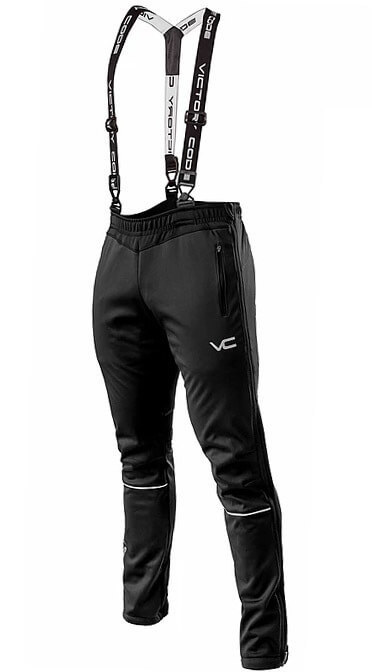 Victory Code Jr Dynamic детский разминочный лыжный костюм с лямками black - 6