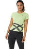 Asics Tiger Top футболка для бега женская зеленая - 1