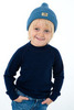 Janus Prince or Princess Wool термобелье детское из шерсти мериносов рубашка темно-синяя - 1