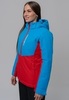 Nordski Montana утепленный лыжный костюм женский blue-red - 4