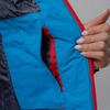 Nordski Montana утепленный лыжный костюм женский blue-red - 7
